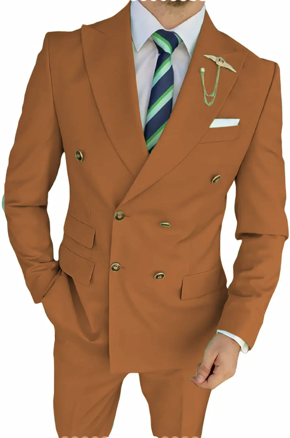 2 Breasted Slim Fit Suit