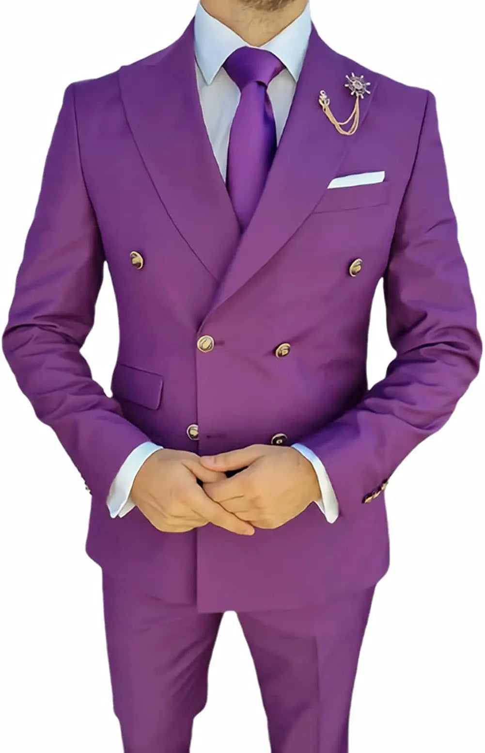 2 Breasted Slim Fit Suit