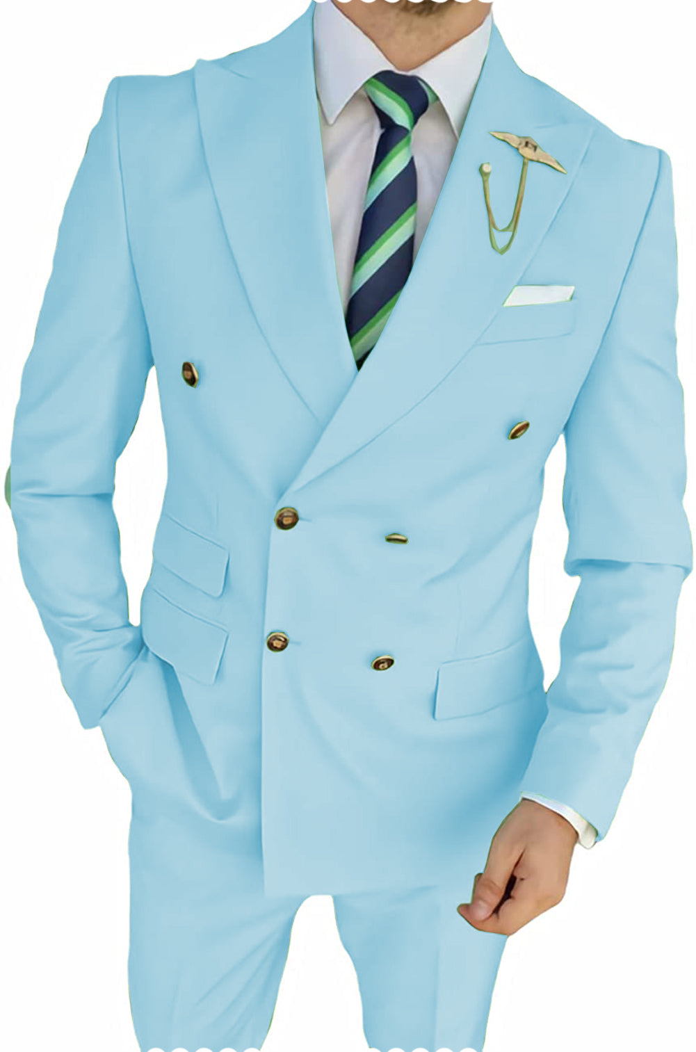 2 Breasted Slim Fit Suit