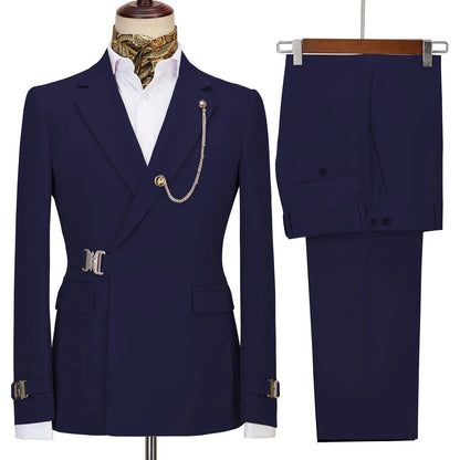 Men's 2 Piece Waist Suit