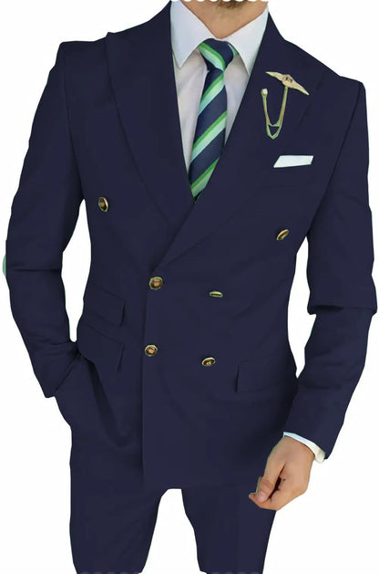 2 Breasted Slim Fit Suit