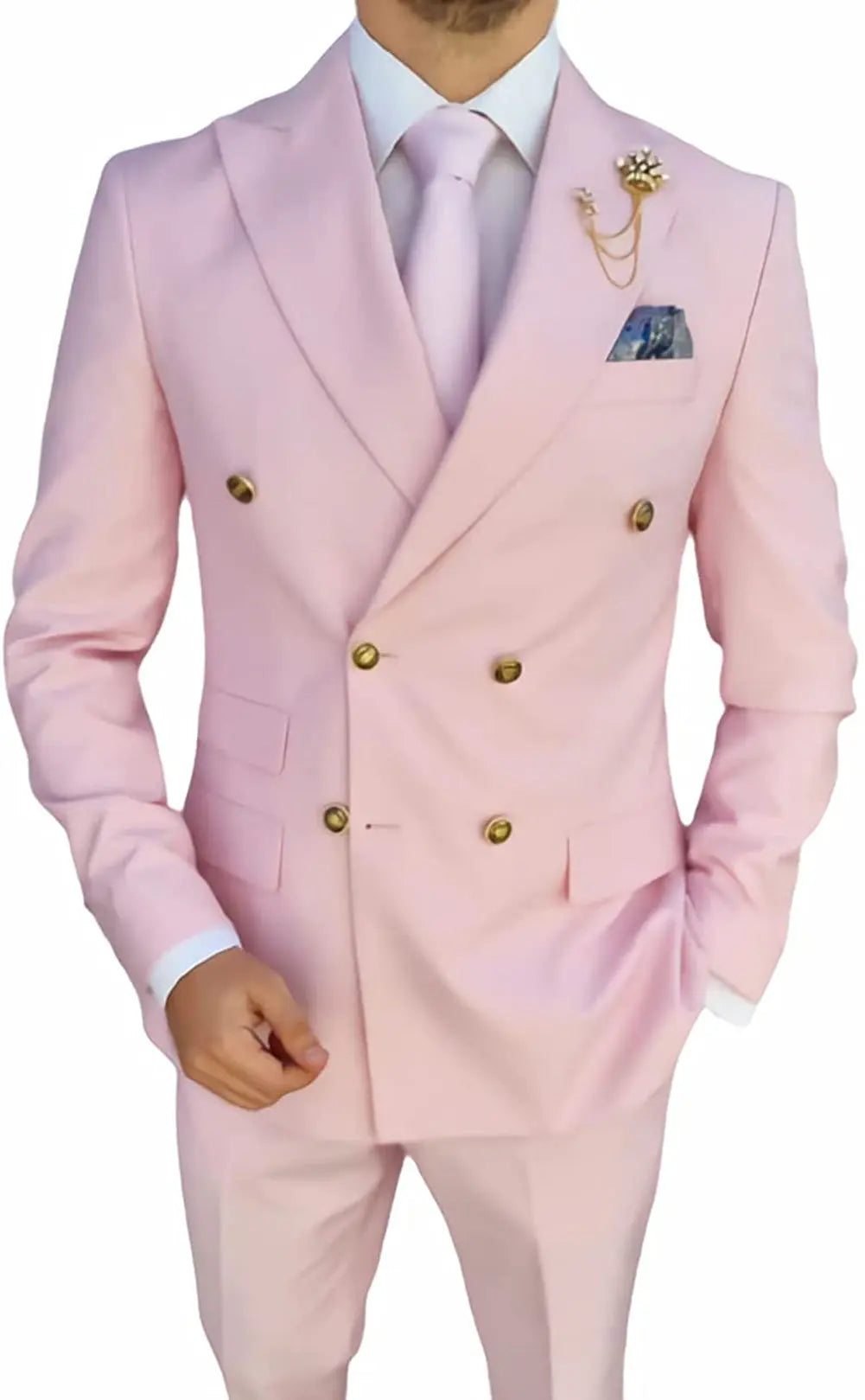 Men's Slim Fit 2 Piece Suit