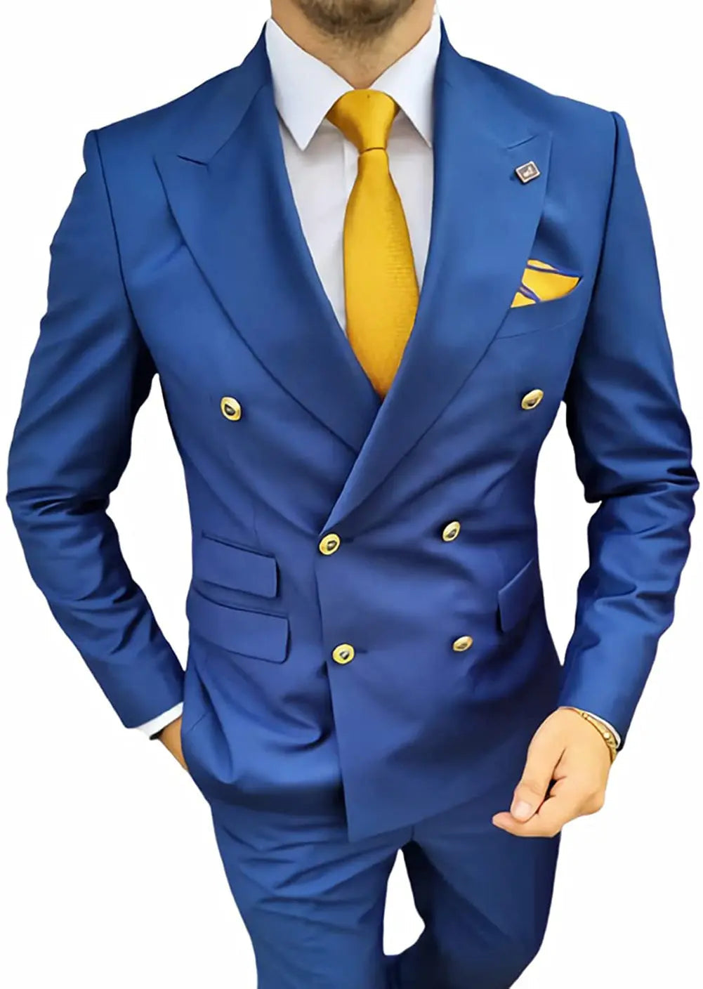 2 Breasted Slim Fit Suit