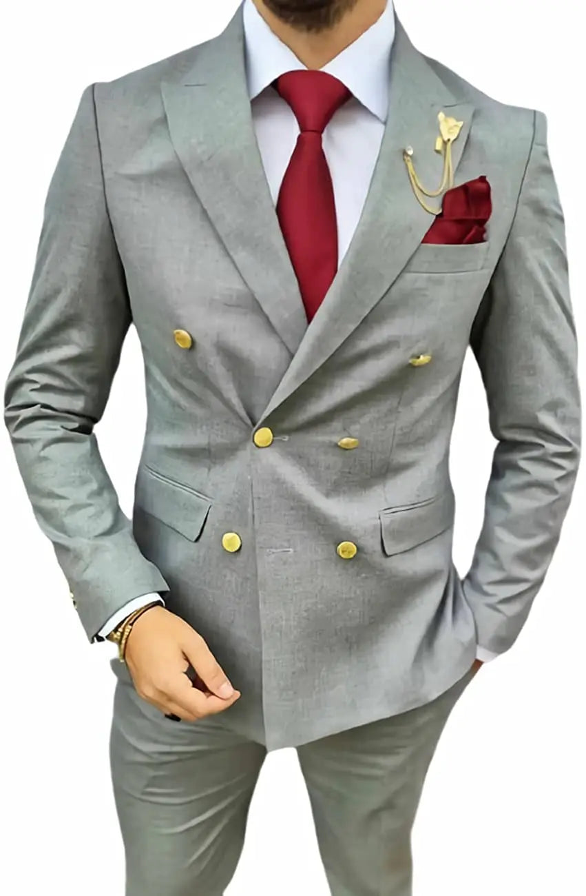 Men's Slim Fit 2 Piece Suit