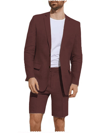 Men's Short Summer Breathable Suit