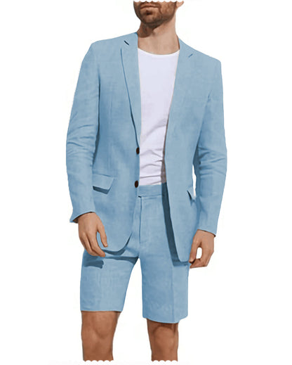 Men's Short Summer Breathable Suit