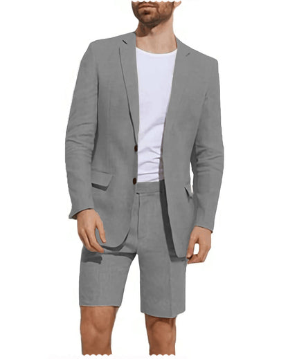 Men's Short Summer Breathable Suit