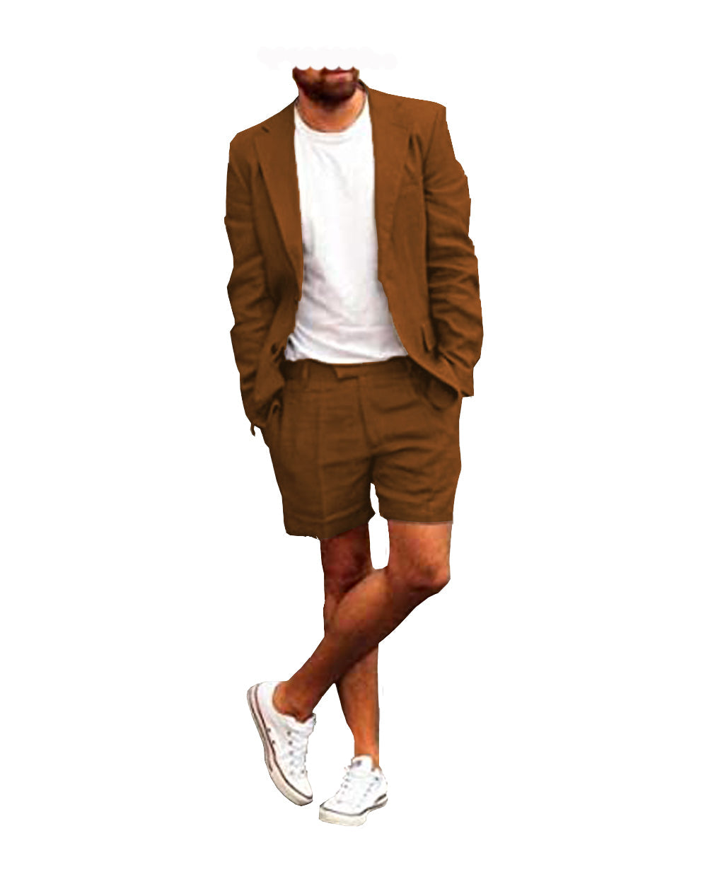 Men's Casual Breathable Shorts Suit