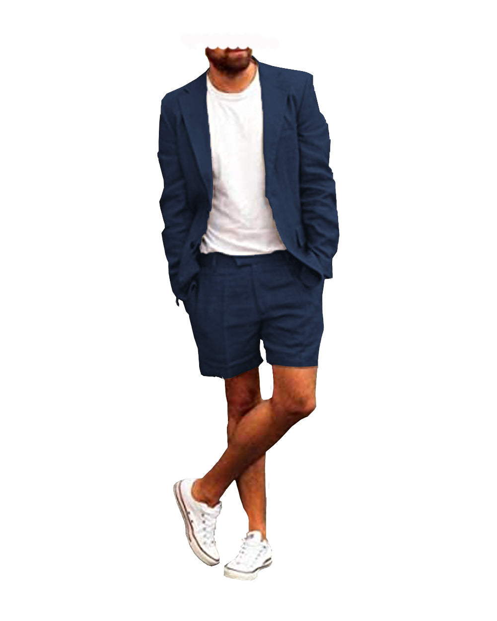 Men's Casual Breathable Shorts Suit