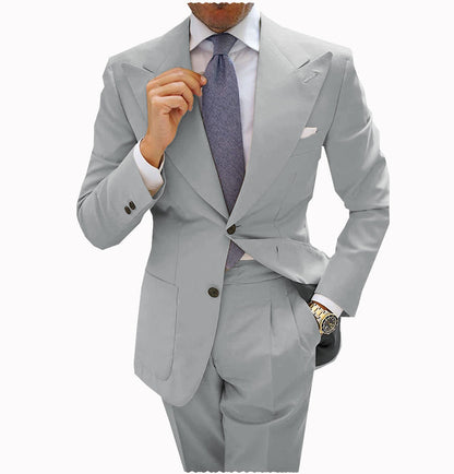 Men's Formal 2 Piece Single Breasted Suit