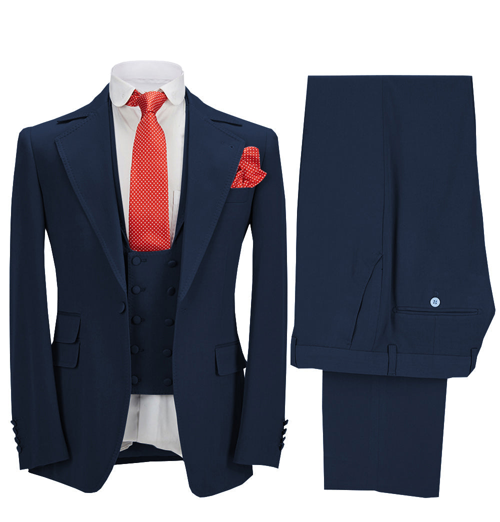 3 Pieces Business Men's Suit