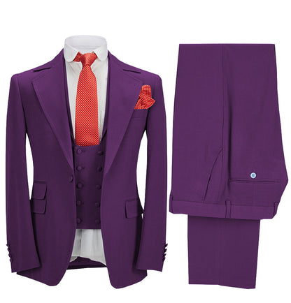 3 Pieces Business Men's Suit