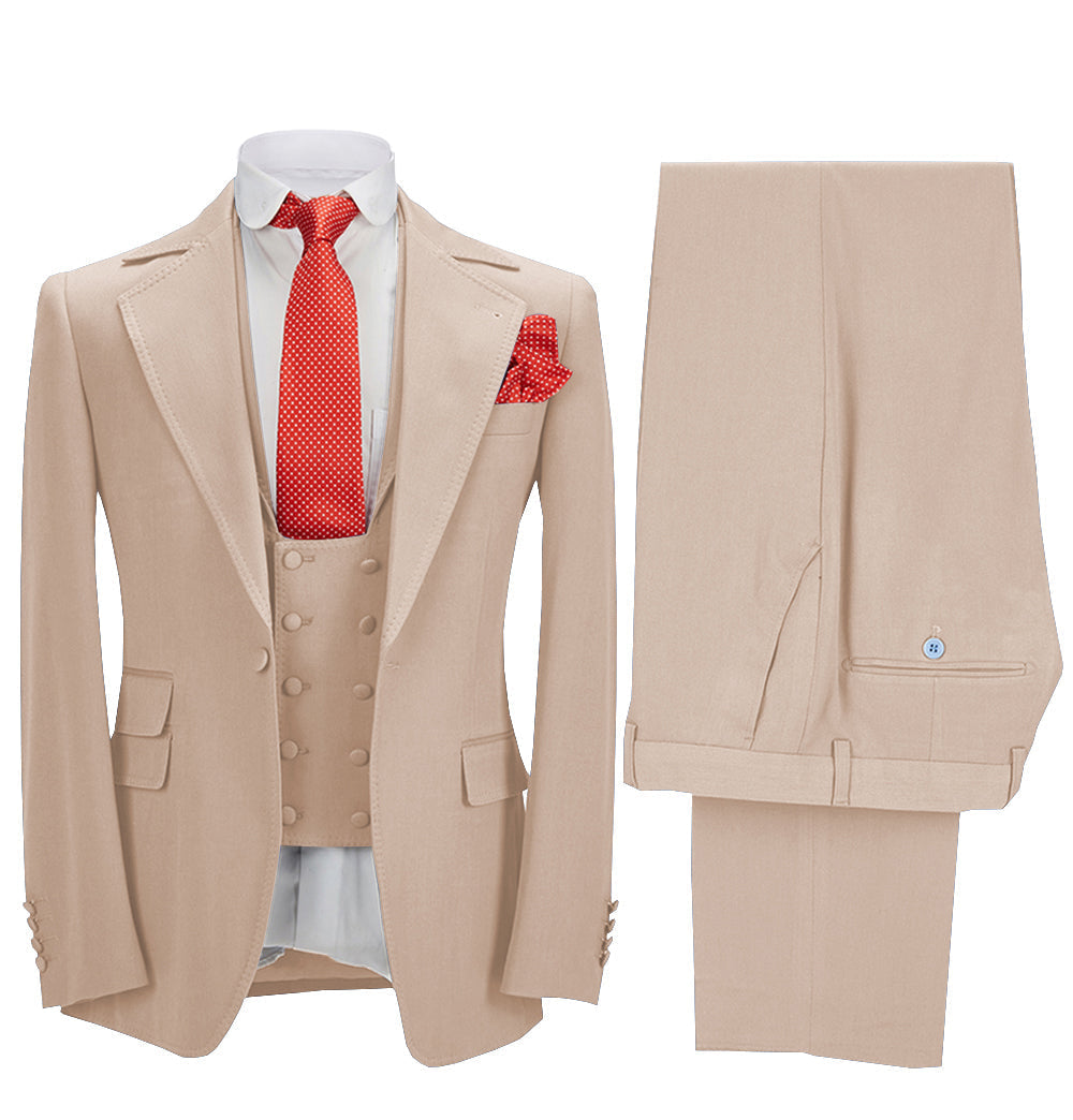 3 Pieces Business Men's Suit