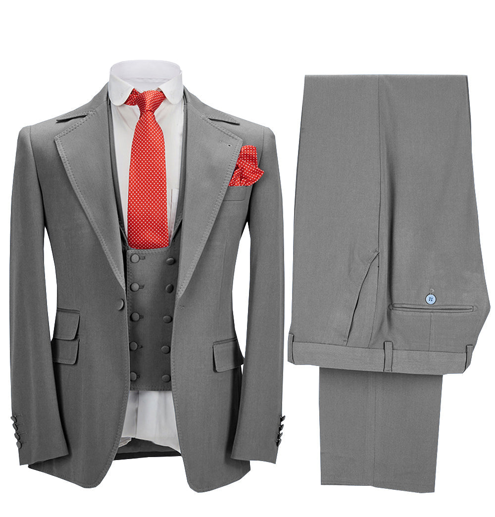 3 Pieces Business Men's Suit