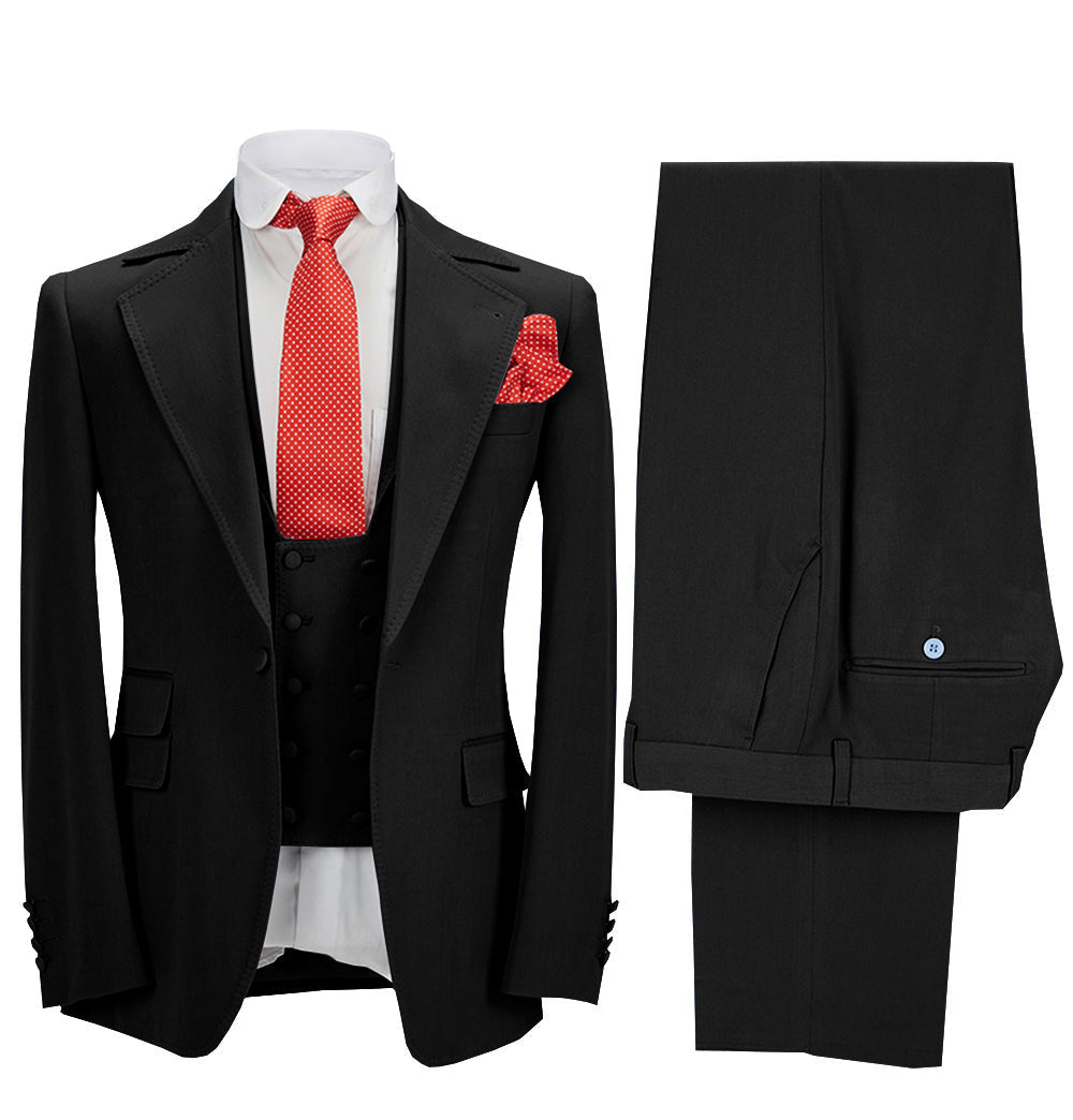 3 Pieces Business Men's Suit