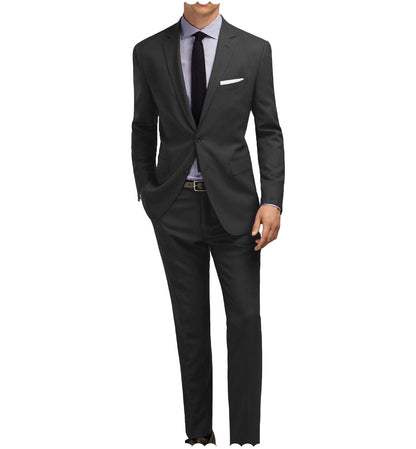 Men Suit 2 Pieces Single Breasted Jacket