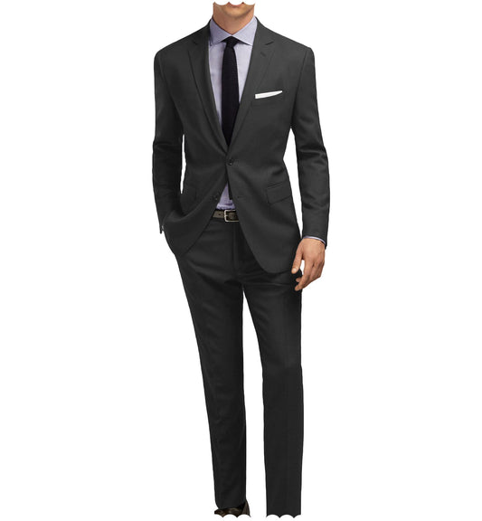 Men Suit 2 Pieces Single Breasted Jacket