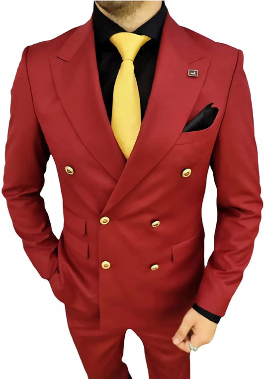 2 Breasted Slim Fit Suit